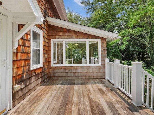 355 Main St, Old Saybrook, CT 06475 - view of wooden deck