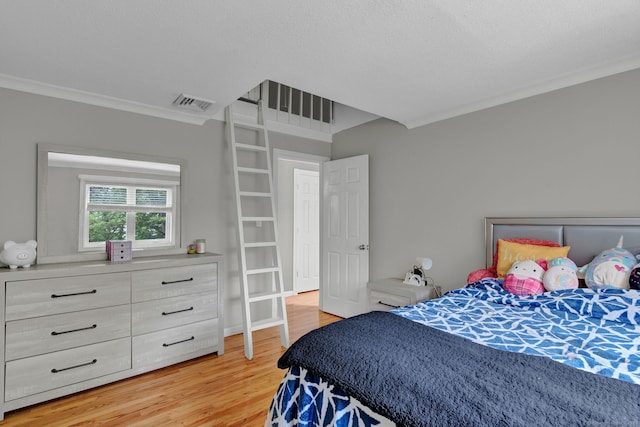 2 Pent Rd, Bloomfield, CT 06002 - bedroom featuring crown molding and light wood finished floors