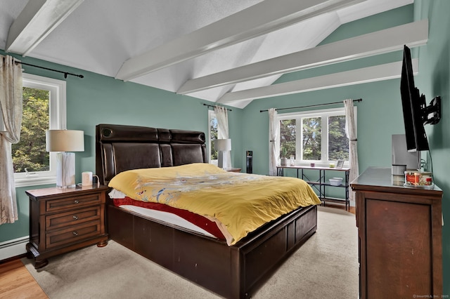 2 Pent Rd, Bloomfield, CT 06002 - bedroom featuring a baseboard heating unit and light wood-type flooring