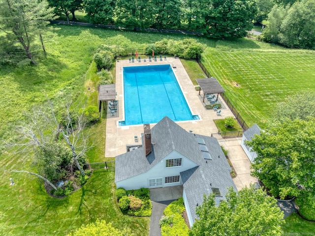 76 Farview Farm Rd, Redding, CT 06896 - view of subject property with a pool