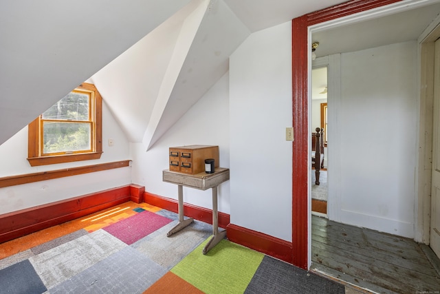 46 Bellamy Ln, Bethlehem, CT 06751 - bonus room featuring vaulted ceiling and baseboards