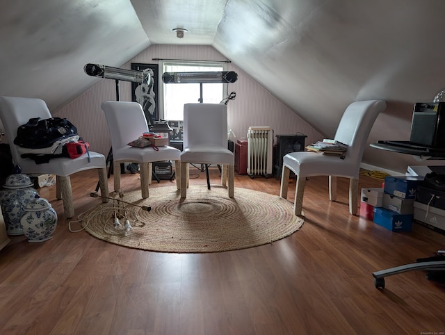 101 Chipper Rd, Waterbury, CT 06704 - additional living space with vaulted ceiling and wood finished floors