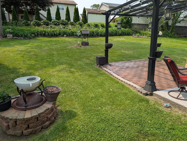 101 Chipper Rd, Waterbury, CT 06704 - view of yard with a pergola and a patio