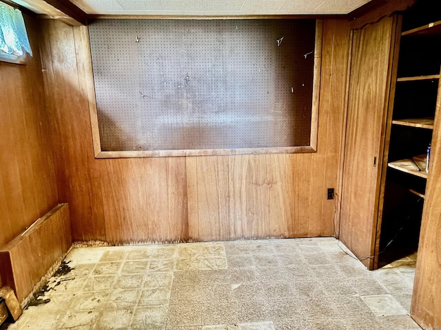 56 Clapboard Ridge Rd, Danbury, CT 06811 - empty room featuring wood walls