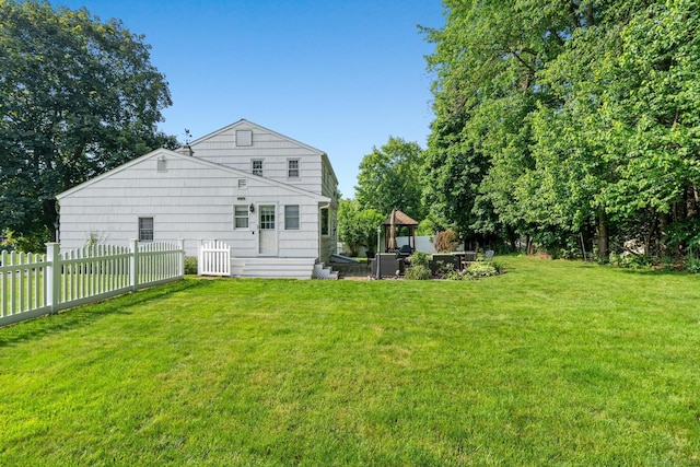 183 Brentmoor Rd, East Hartford, CT 06118 - back of property with a gazebo