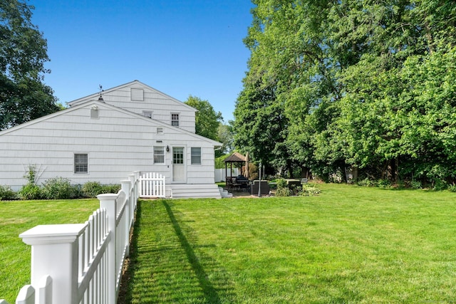 183 Brentmoor Rd, East Hartford, CT 06118 - view of yard featuring a gazebo
