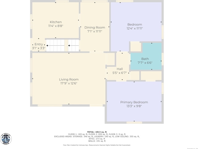 72 Westminster St, Hamden, CT 06518 - floor plan / room layout