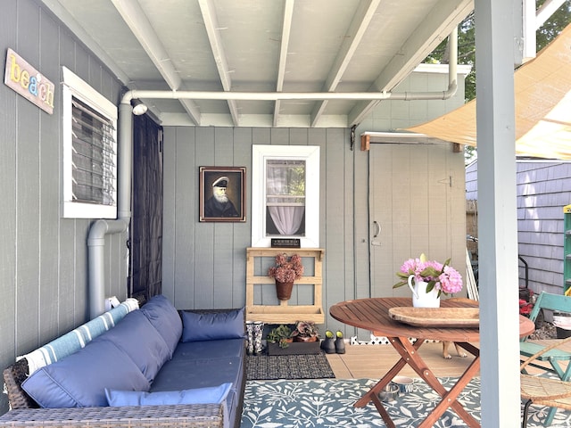 28 1st St, Madison, CT 06443 - view of patio / terrace featuring an outdoor hangout area