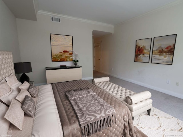 144 E Ave Apt B106, Norwalk, CT 06851 - carpeted bedroom featuring ornamental molding and baseboards