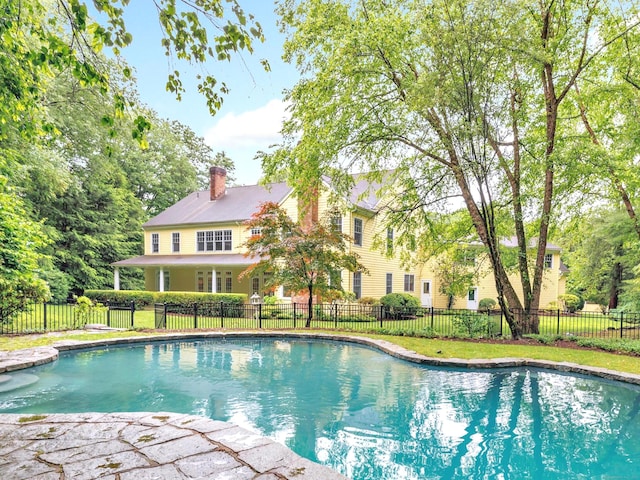 4 Lyons Plain Rd, Weston, CT 06883 - view of swimming pool