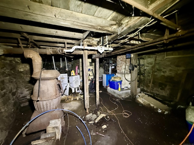 70 E Hill Rd, Canton, CT 06019 - view of unfinished below grade area