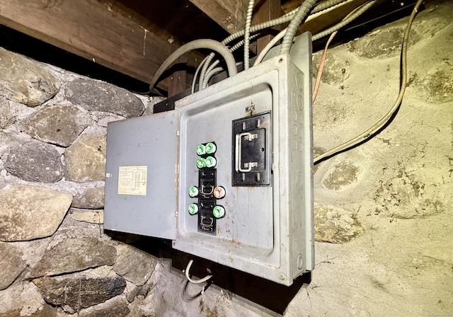 70 E Hill Rd, Canton, CT 06019 - utility room featuring electric panel