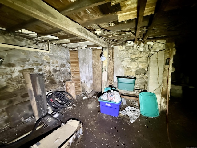 70 E Hill Rd, Canton, CT 06019 - view of unfinished below grade area