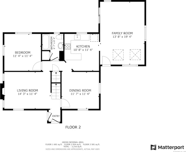 54 Briarwood Rd, Newington, CT 06111 - room layout