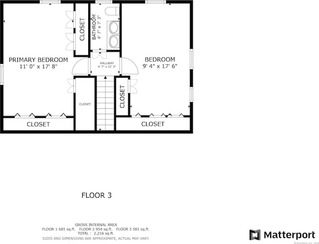 54 Briarwood Rd, Newington, CT 06111 - room layout
