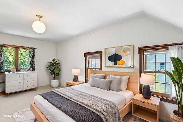 54 Briarwood Rd, Newington, CT 06111 - bedroom featuring multiple windows and vaulted ceiling