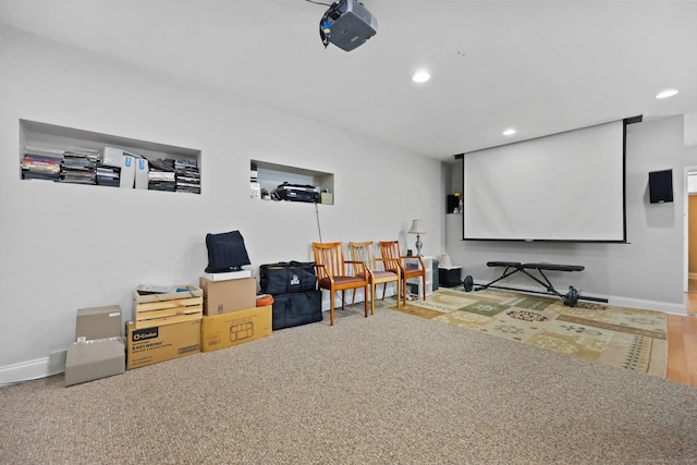 15 Oakledge Cir, Norwalk, CT 06854 - cinema room featuring recessed lighting and baseboards