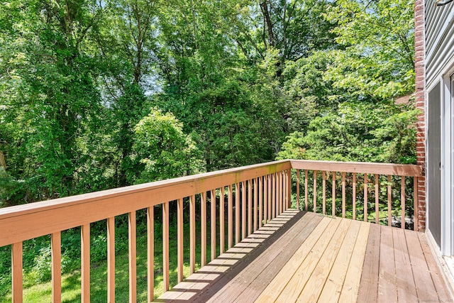 201 Baxter Rd Apt D, Mansfield, CT 06268 - view of wooden terrace