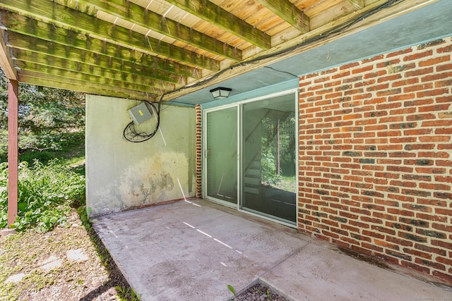201 Baxter Rd Apt D, Mansfield, CT 06268 - view of patio / terrace