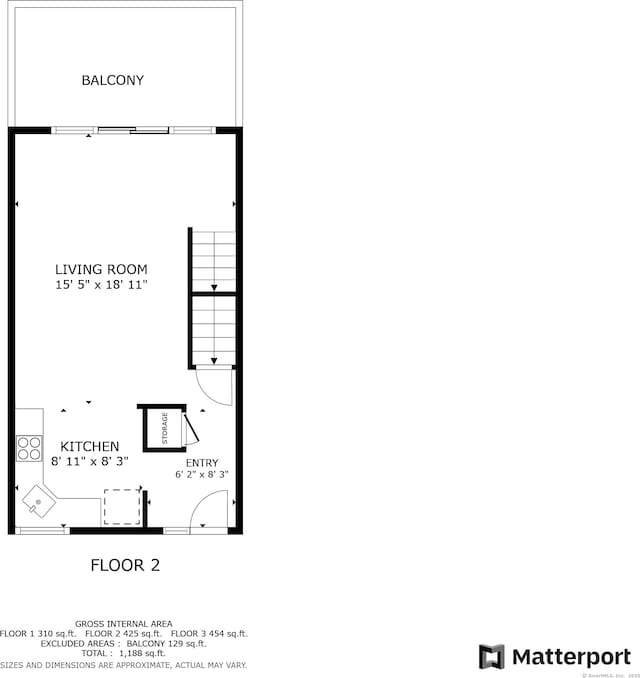 201 Baxter Rd Apt D, Mansfield, CT 06268 - property floor plan