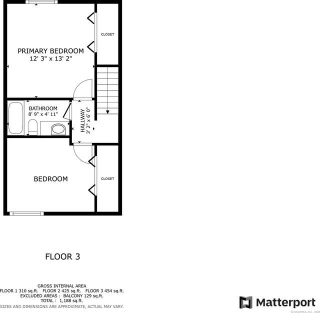 201 Baxter Rd Apt D, Mansfield, CT 06268 - home floor plan