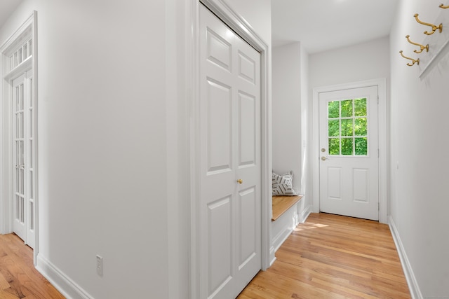 35 Hunting Ridge Rd, Easton, CT 06612 - corridor with light wood-style floors and baseboards
