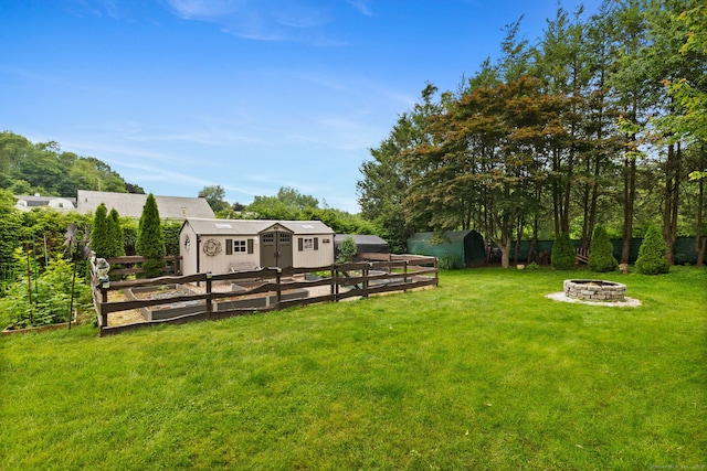 20 Marlin Rd, New Britain, CT 06053 - view of yard with an outdoor fire pit
