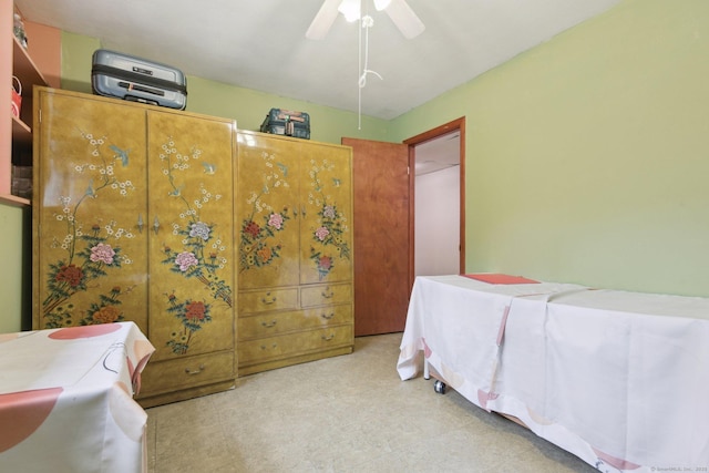 6 Royal Oaks Dr, Ledyard, CT 06339 - bedroom with ceiling fan