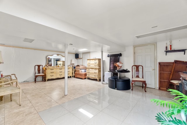 30 Hi Barlow Rd, Newtown, CT 06470 - finished below grade area featuring tile patterned floors