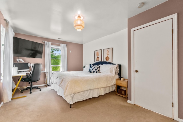30 Hi Barlow Rd, Newtown, CT 06470 - carpeted bedroom featuring a desk and baseboards