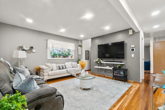 30 Hi Barlow Rd, Newtown, CT 06470 - living room with wood finished floors and recessed lighting