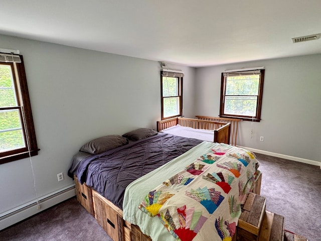83 Shingle Mill Rd, Harwinton, CT 06791 - carpeted bedroom featuring baseboard heating and baseboards