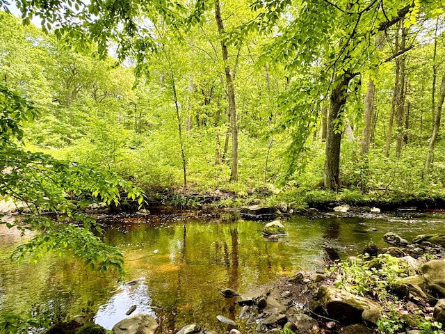 83 Shingle Mill Rd, Harwinton, CT 06791 - water view with a forest