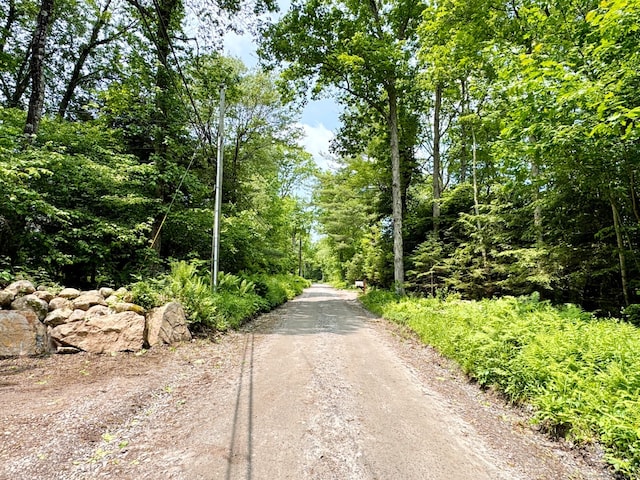 83 Shingle Mill Rd, Harwinton, CT 06791 - view of dirt / gravel road with a view of trees