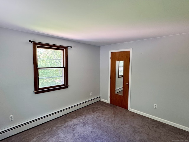 83 Shingle Mill Rd, Harwinton, CT 06791 - carpeted spare room with a baseboard radiator and healthy amount of natural light