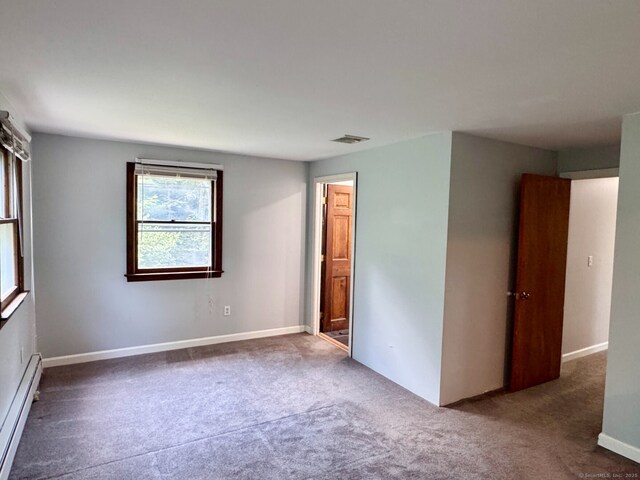 83 Shingle Mill Rd, Harwinton, CT 06791 - spare room featuring baseboard heating and carpet flooring