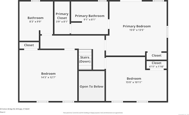 25 Cotton Bridge Rd, Killingly, CT 06241 - room layout