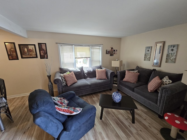 54 Lombard St, New Haven, CT 06513 - living area with wood finished floors and baseboards