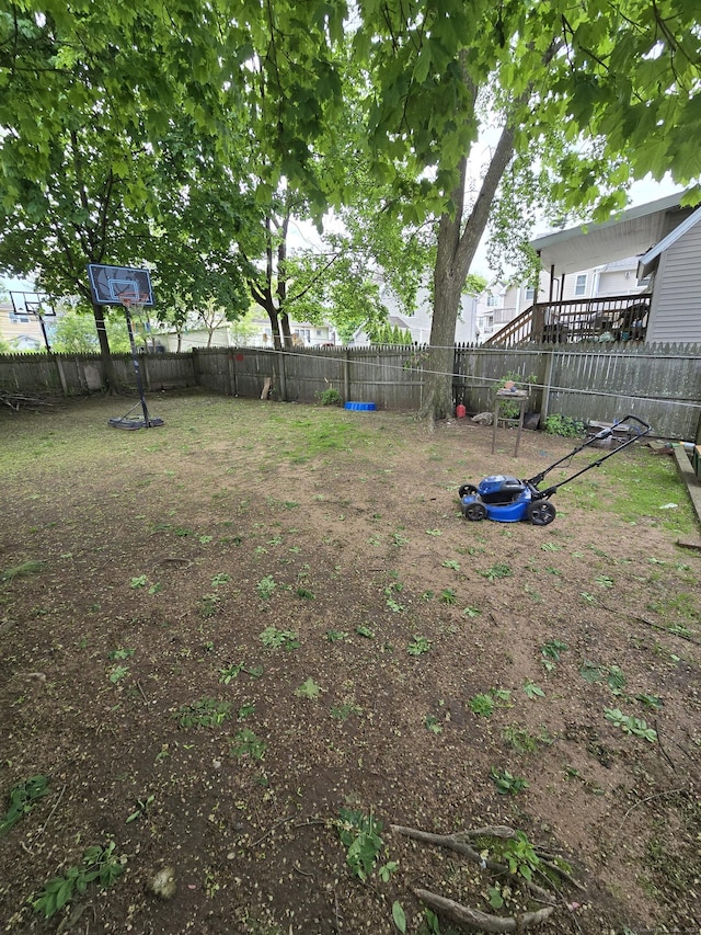 54 Lombard St, New Haven, CT 06513 - view of fenced backyard