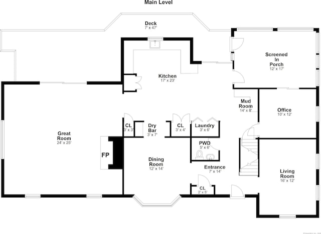 235 Lonetown Rd, Redding, CT 06896 - home floor plan