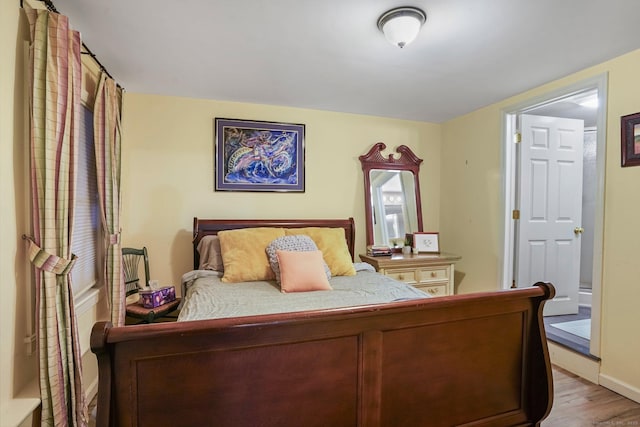 235 Lonetown Rd, Redding, CT 06896 - bedroom featuring light wood finished floors and baseboards