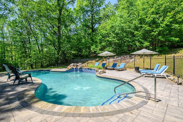 77 Crest Rd, Middlebury, CT 06762 - view of swimming pool featuring a patio