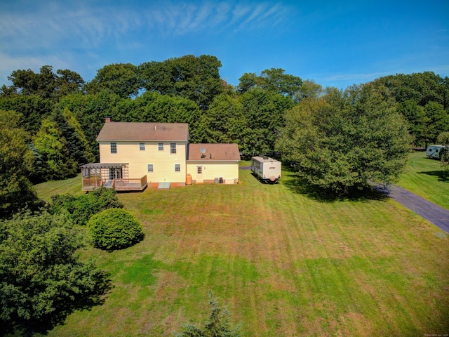 193 Pickett Rd, Plainfield, CT 06374 - view from above of property