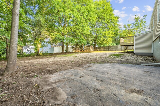 37 View St, East Haven, CT 06512 - view of yard with a deck