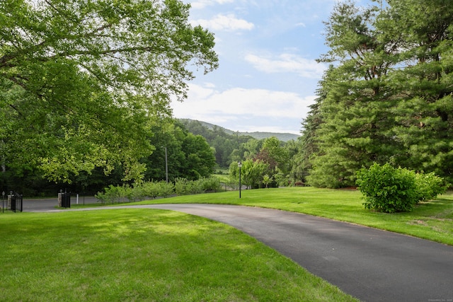 3 Mountaincrest Dr, Cheshire, CT 06410 - surrounding community featuring a lawn and a mountain view
