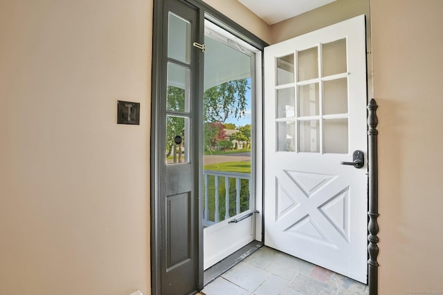 86 Rice Rd, Meriden, CT 06450 - entryway featuring plenty of natural light and light tile patterned floors