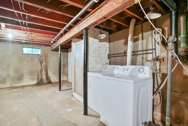 86 Rice Rd, Meriden, CT 06450 - below grade area with washer / dryer