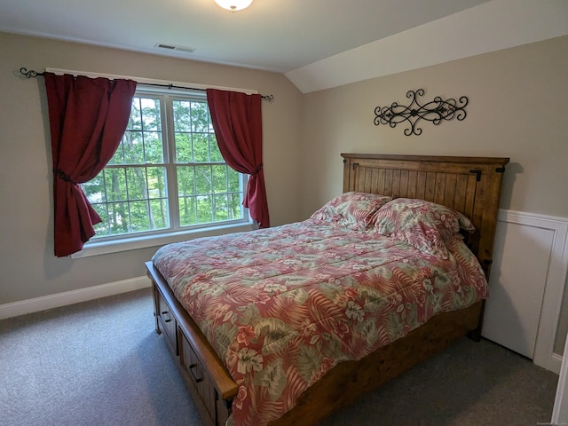 5 Newberry St, Haddam, CT 06441 - carpeted bedroom featuring lofted ceiling and baseboards