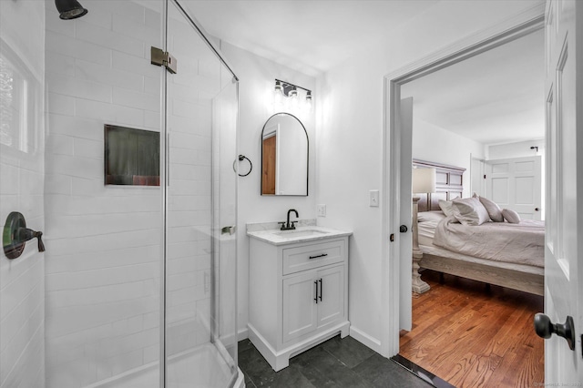 75 Carll Rd, Middletown, CT 06457 - full bath with a shower stall, vanity, and ensuite bath