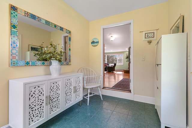 403 Bethmour Rd, Bethany, CT 06524 - corridor featuring baseboards and tile patterned floors